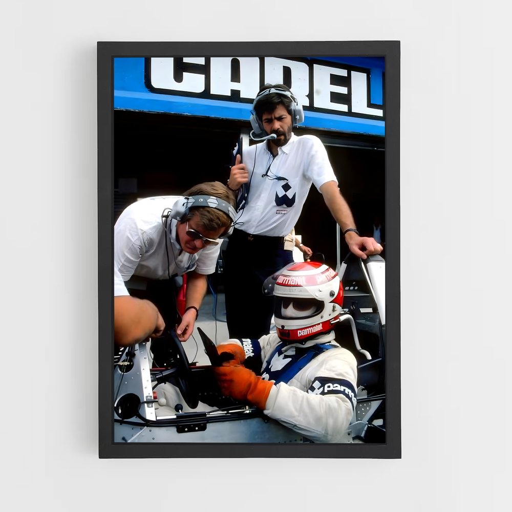 Poster Brabham Revivez – affiche Voitures de Formule 1 (vue 2)